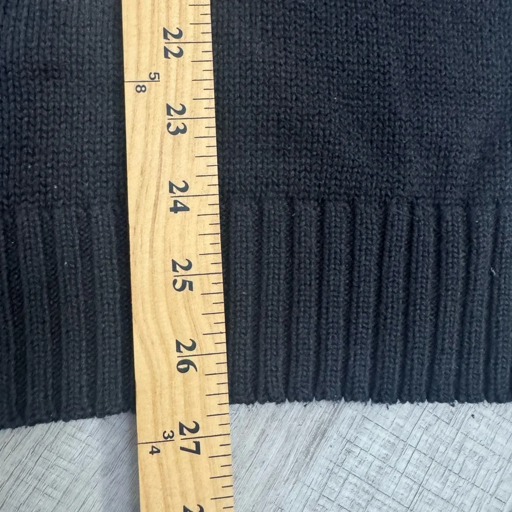 Ralph Lauren Polo Sweater Vest‎ Men’s Black With Purple Pony Large